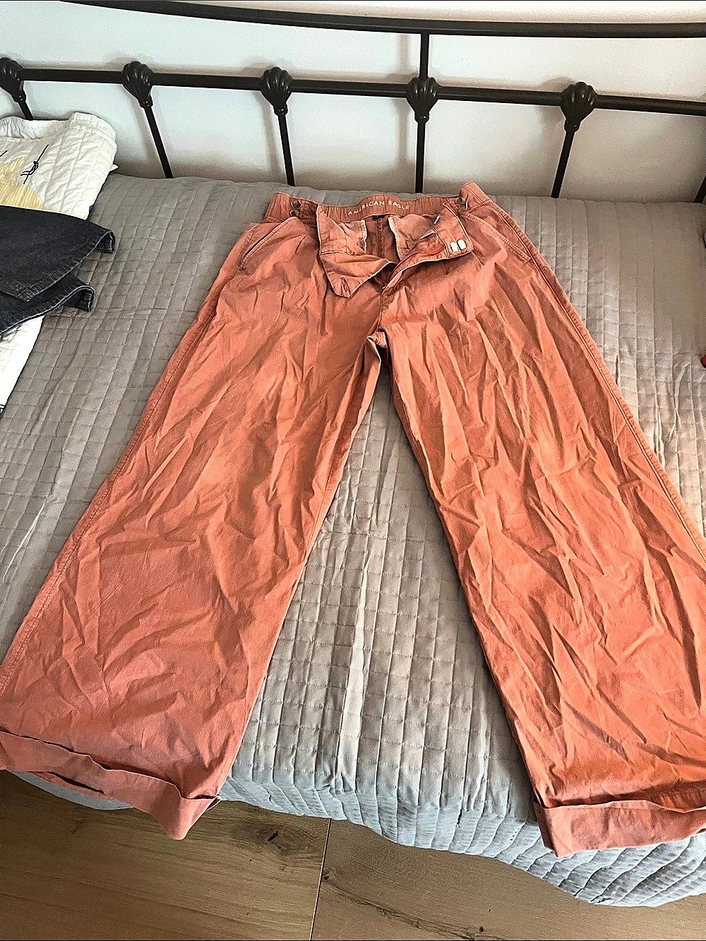 American Eagle Wide Leg Stretch Pants